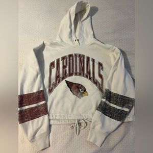 Arizona cardinals cropped sweatshirt